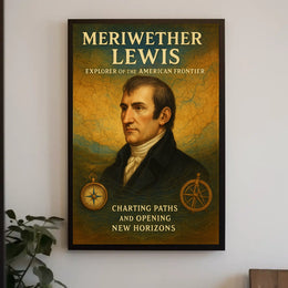 Meriwether Lewis Explorer of the American Frontier Poster