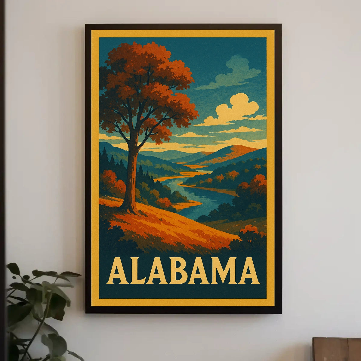 Alabama Landscape Poster