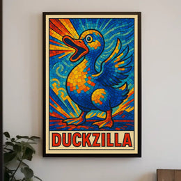Duckzilla Poster