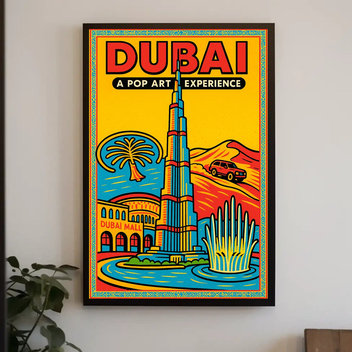 Dubai A Pop Art Experience Poster