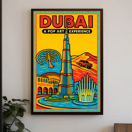 Dubai A Pop Art Experience Poster
