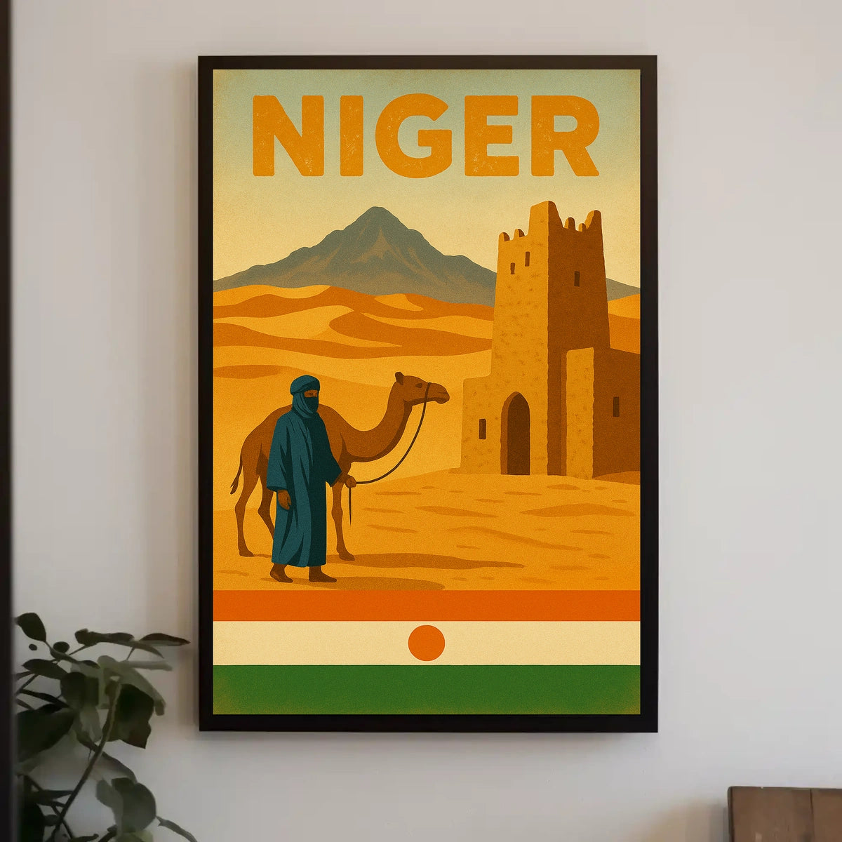 Discover Niger Poster