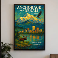Anchorage and Denali Where Nature Meets Urbanity Description This Poster