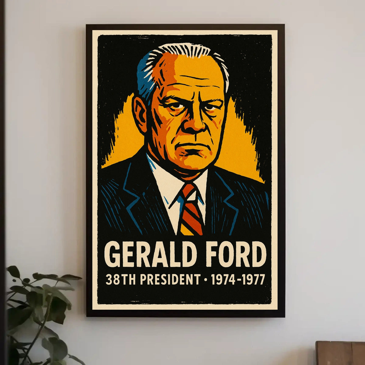 Gerald Ford 38th President Poster