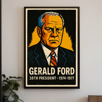 Gerald Ford 38th President Poster