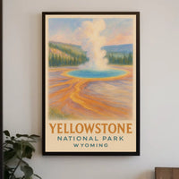 Yellowstone National Park Wyoming Poster