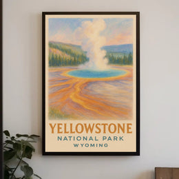 Yellowstone National Park Wyoming Poster
