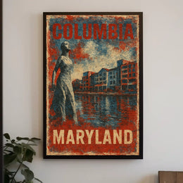 Columbia, Maryland Poster