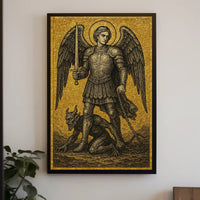 Archangel Michael Guardian Of Light Poster