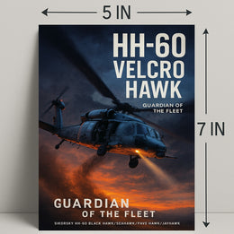 HH-60 Velcro Hawk Poster PosterGoat