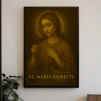 St. Maria Goretti Poster