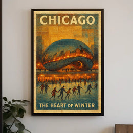 Chicago Heart Of Winter Poster