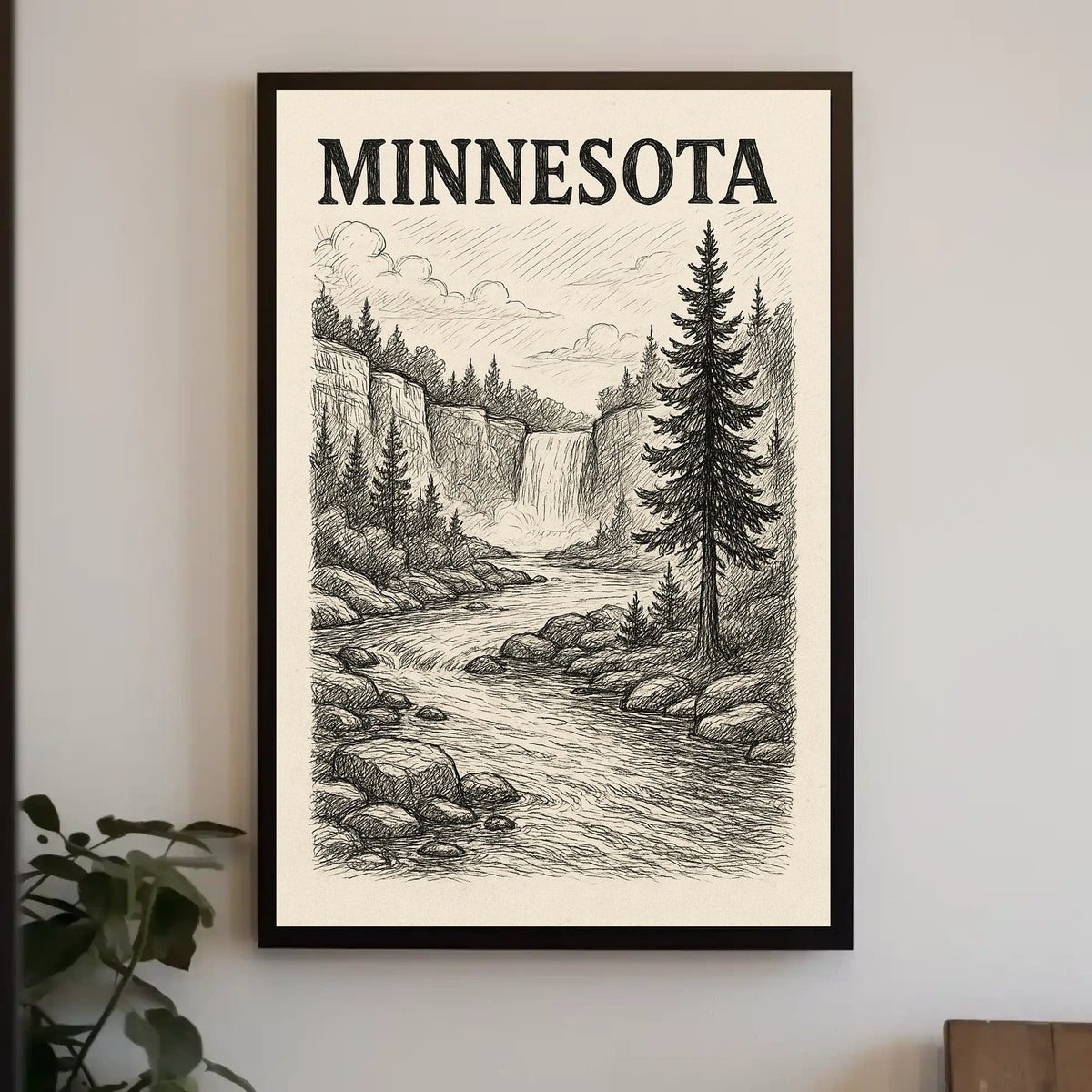 Minnesota Wilderness Poster