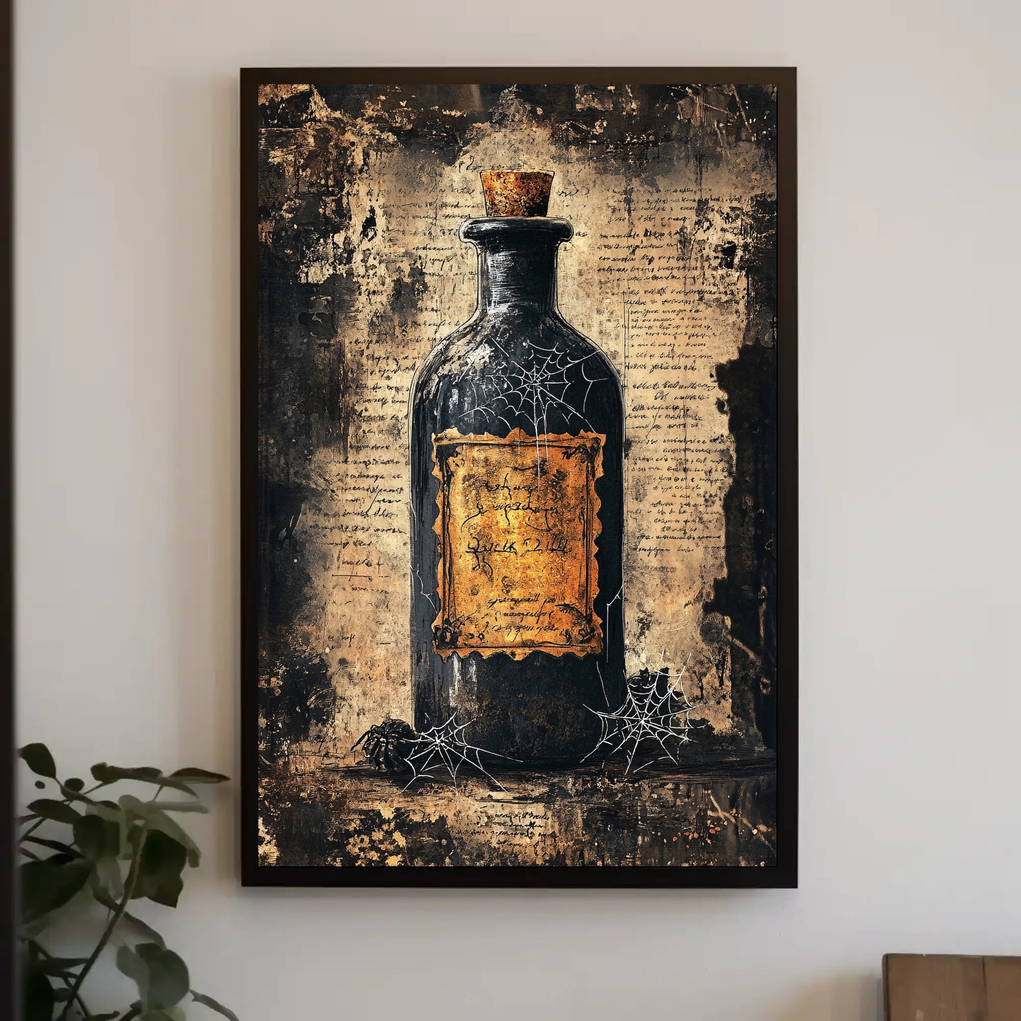 Vintage Potion Bottle Vintage Poster