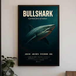 Bullshark A Primal Force Of Nature Poster