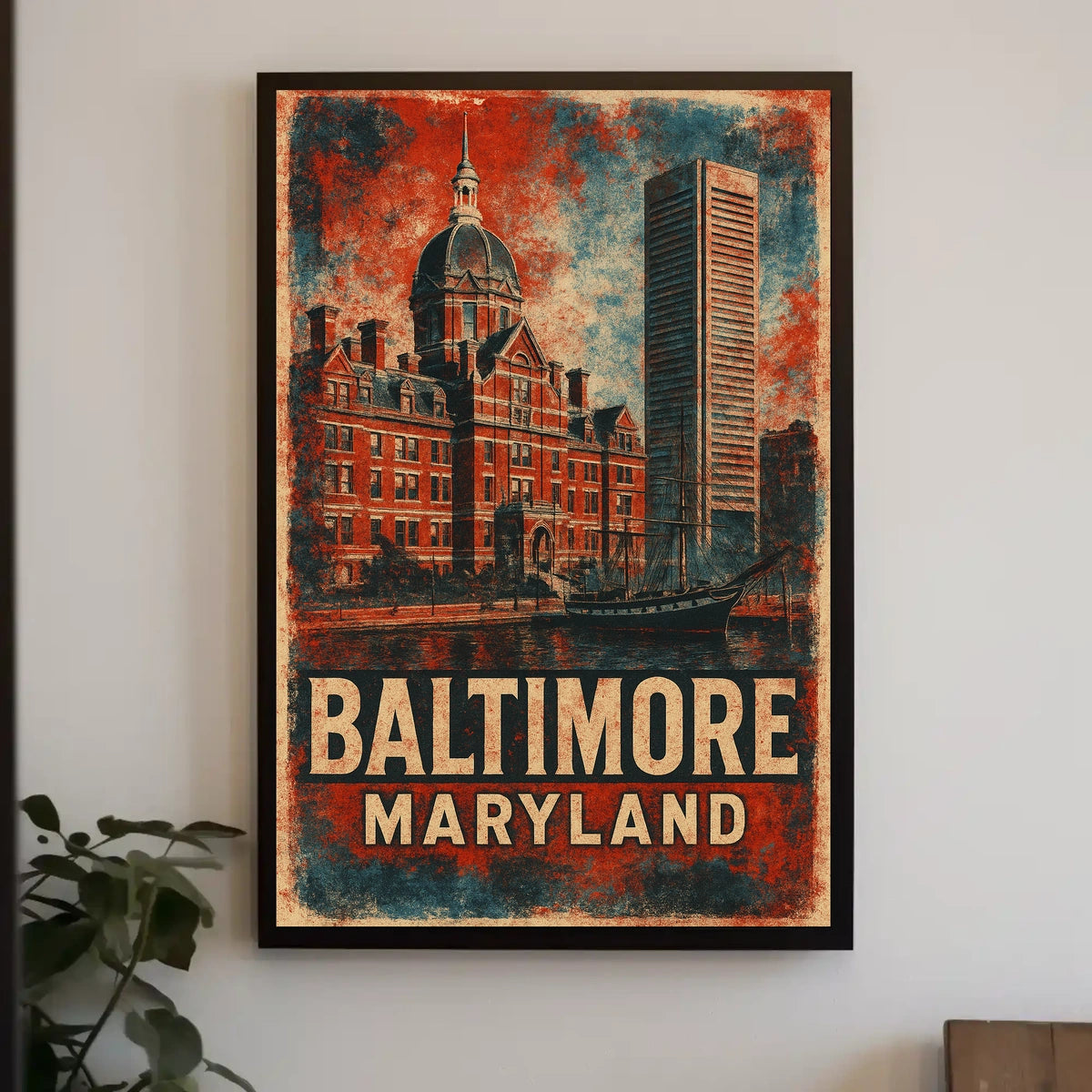 Baltimore, Maryland Poster