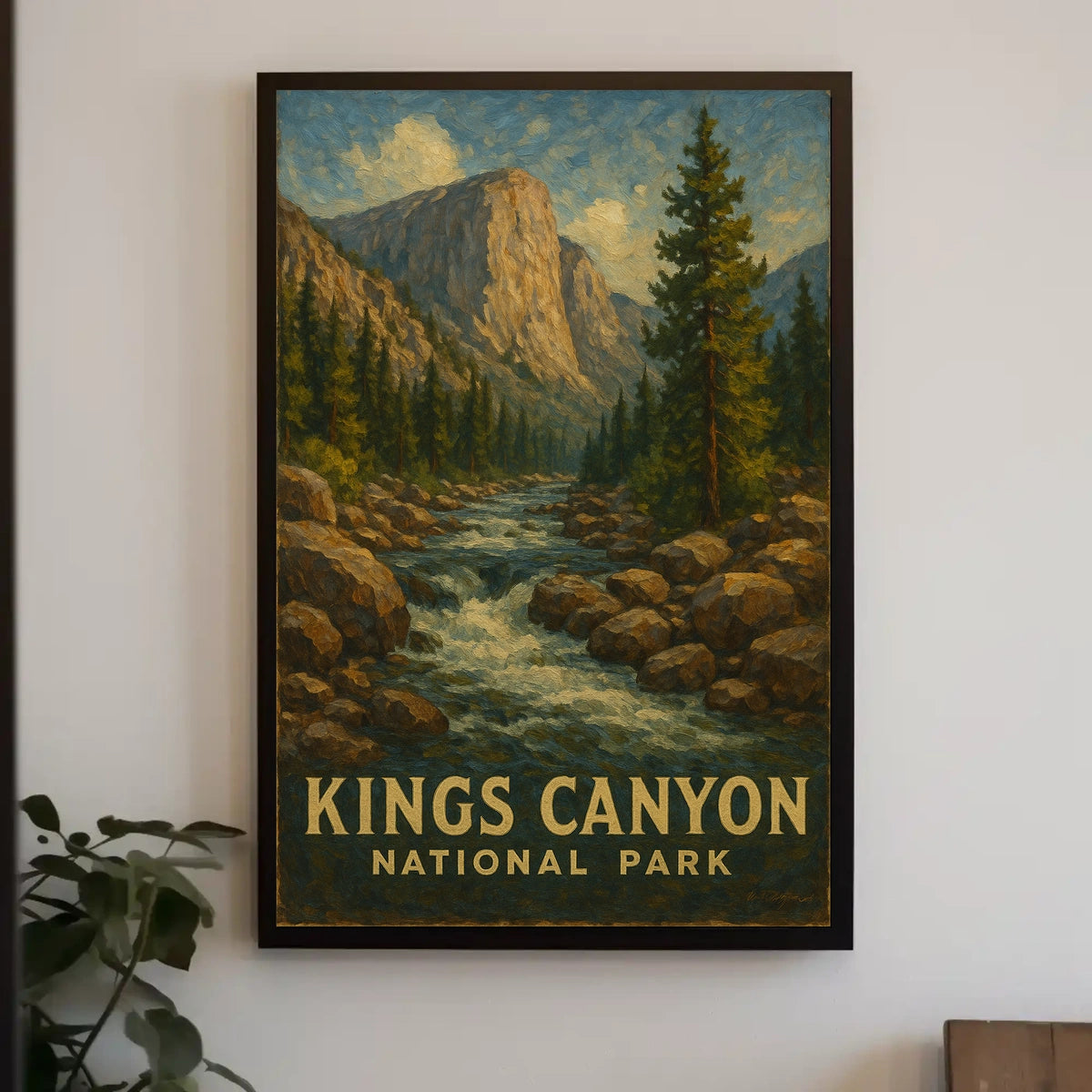 Kings Canyon National Park Poster