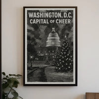 Washington DC Capital Of Cheer Poster