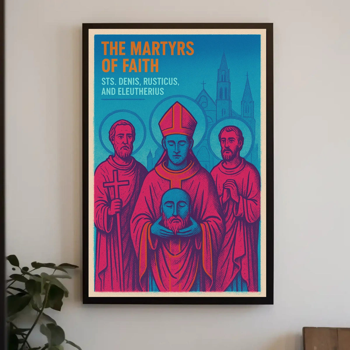 The Martyrs Of Faith Poster