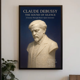 Claude Debussy The Sound of Silence Poster PosterGoat