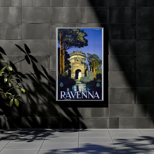 Ravenna, Italia Vintage Poster