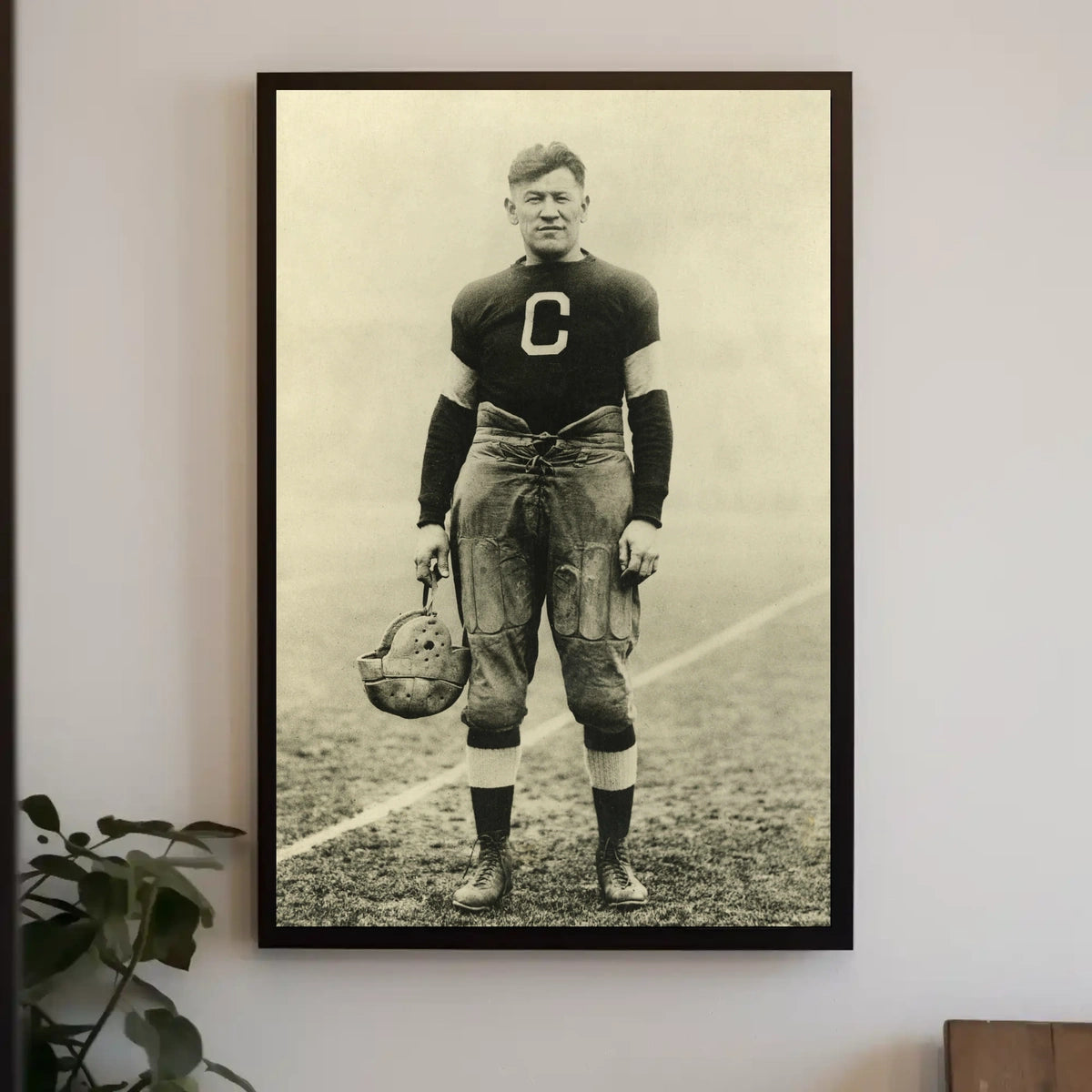 Vintage Football Legend Poster