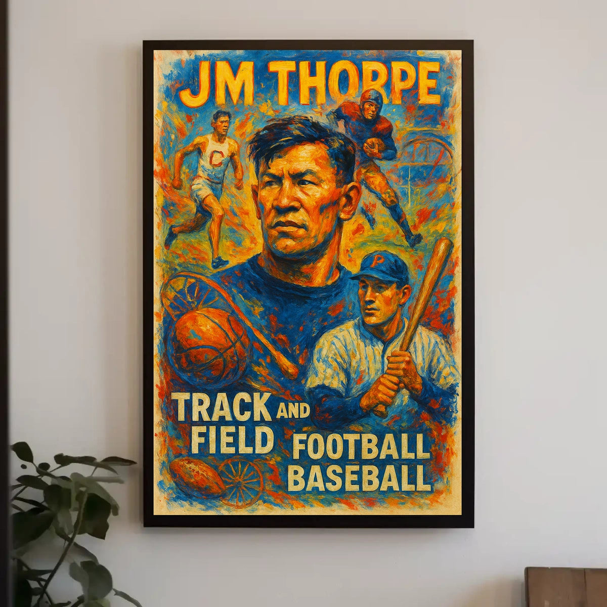 Celebrating a Sports Legend Poster