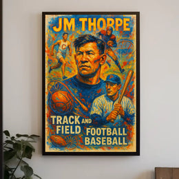 Celebrating a Sports Legend Poster