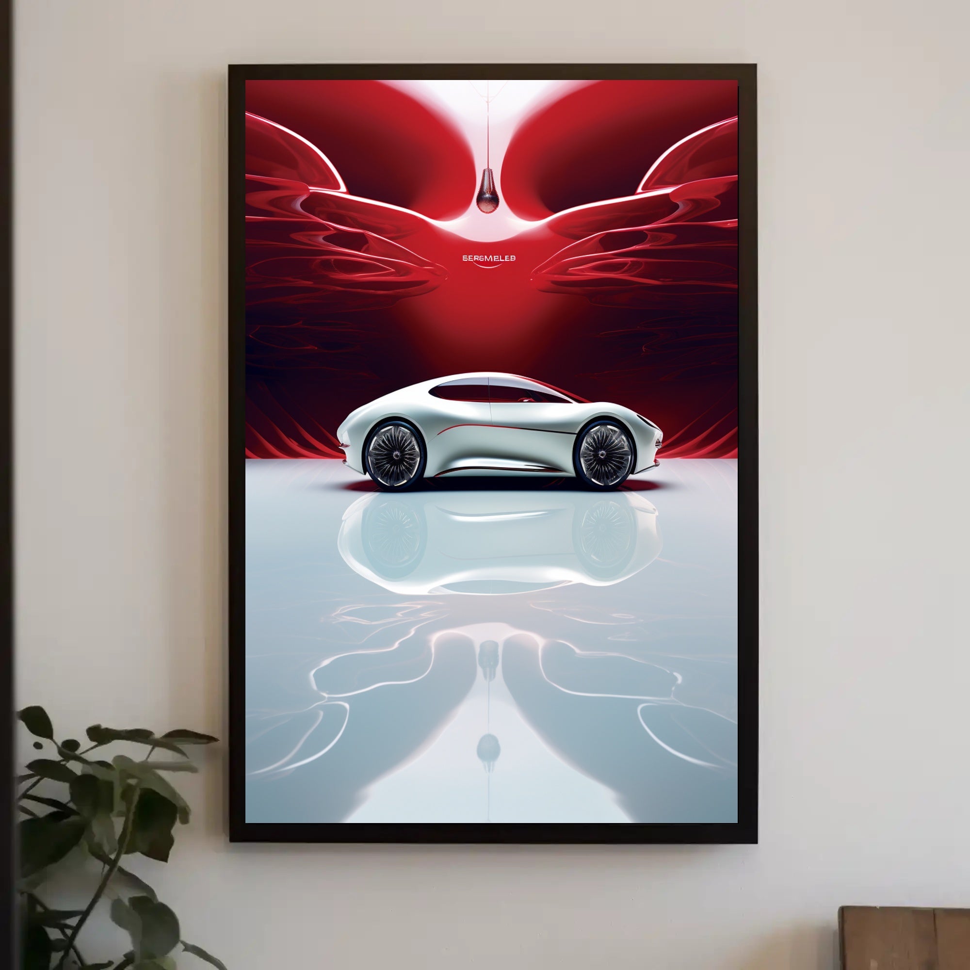 Futuristic Elegance Poster