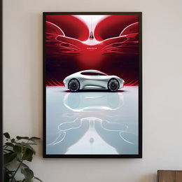 Futuristic Elegance Poster