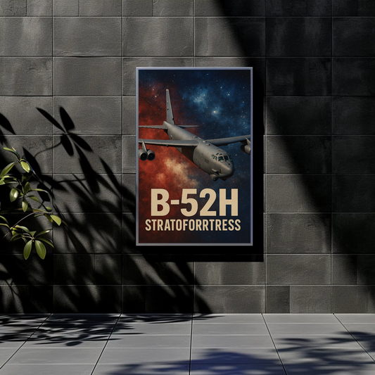 B-52H Stratofortress Aircraft Poster