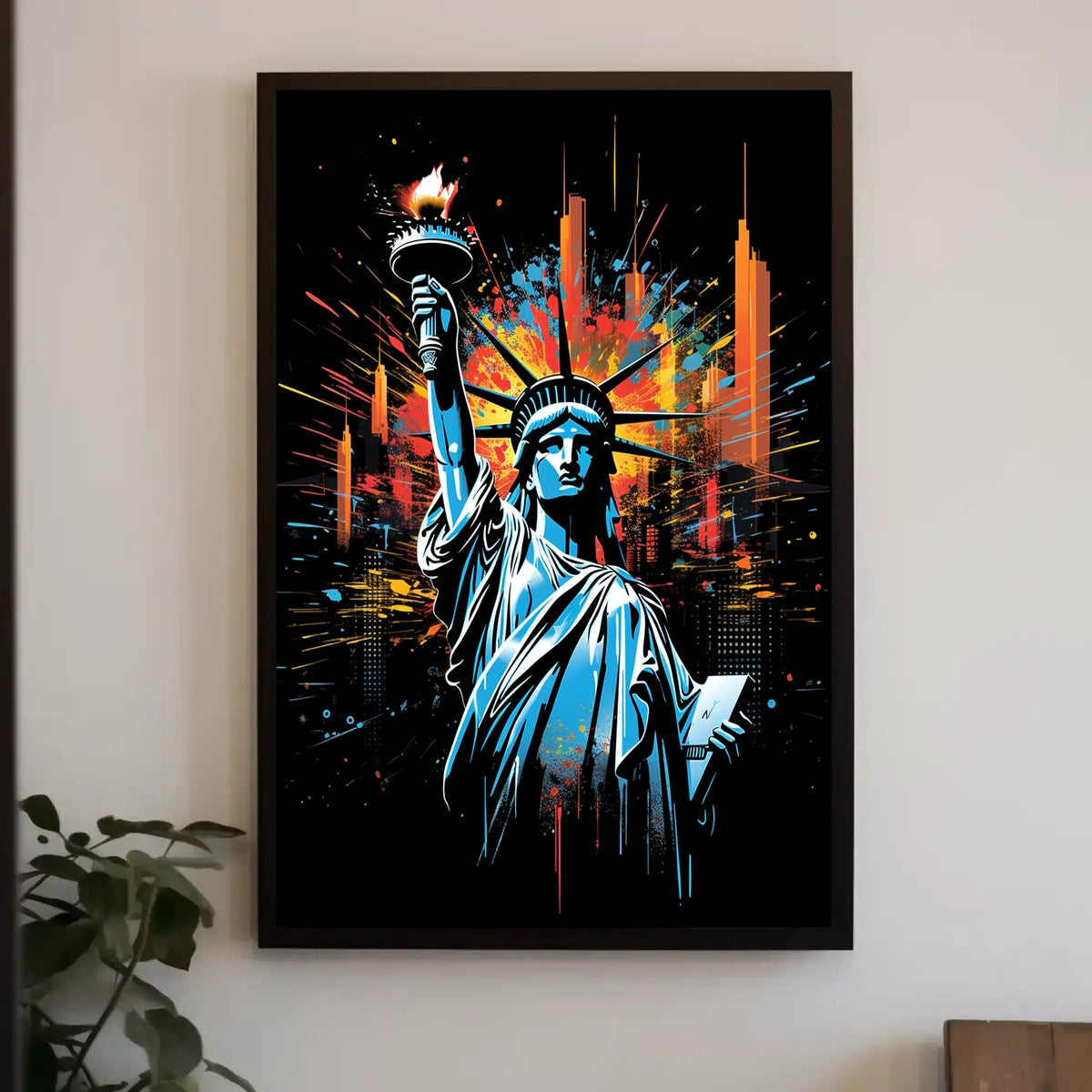 Statue Of Liberty A Symbol Of Freedom Poster