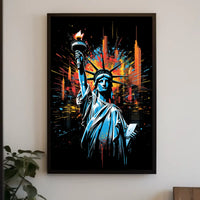 Statue Of Liberty A Symbol Of Freedom Poster