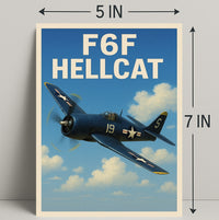 F6F Hellcat Poster PosterGoat