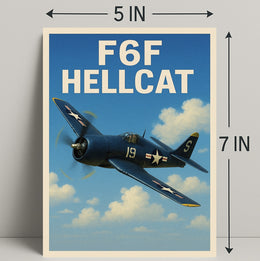 F6F Hellcat Poster PosterGoat