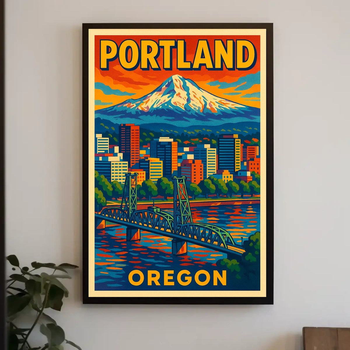 Portland, Oregon Poster
