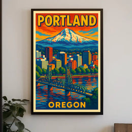 Portland, Oregon Poster