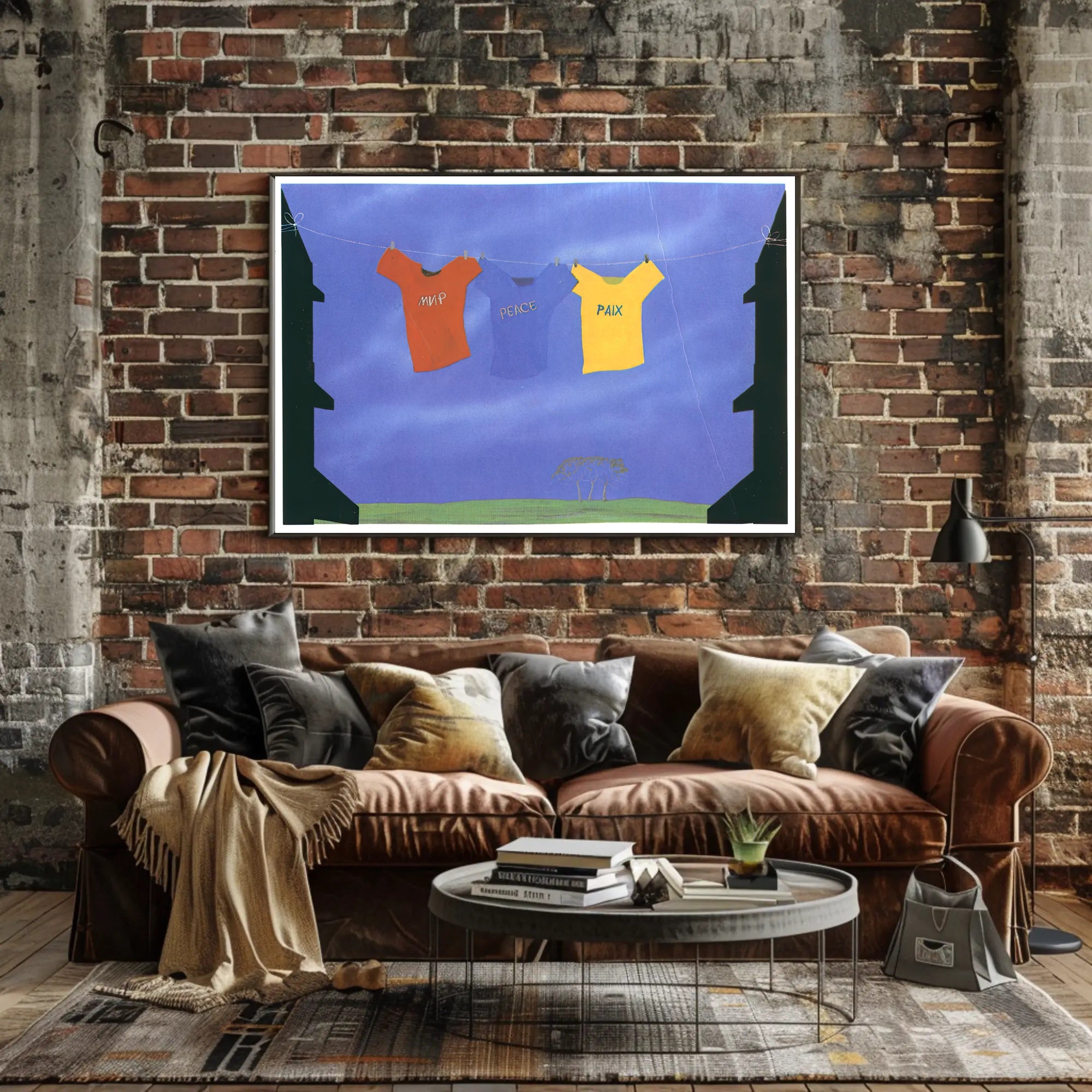 Unity Through Peace Poster