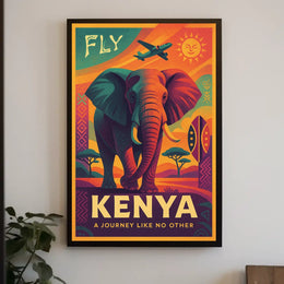 Fly Kenya A Journey Like No Other Poster