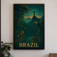 Brazil A Natural And Cultural Wonder Poster