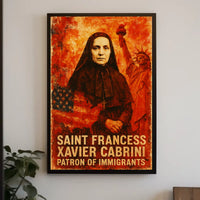 Saint Frances Xavier Cabrini Patron Of Poster