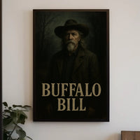 Buffalo Bill Western Character Cultural or Heritage Poster