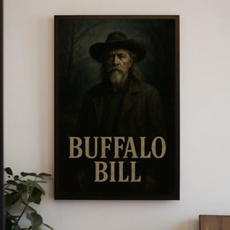 Buffalo Bill Western Character Cultural or Heritage Poster