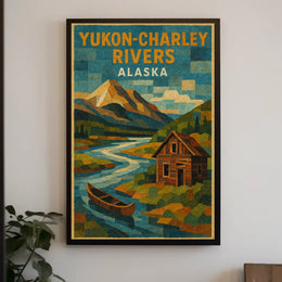 Yukon-Charley Rivers, Alaska Poster