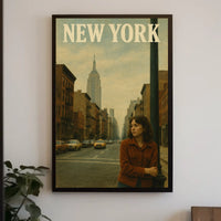 New York Street Scene Poster