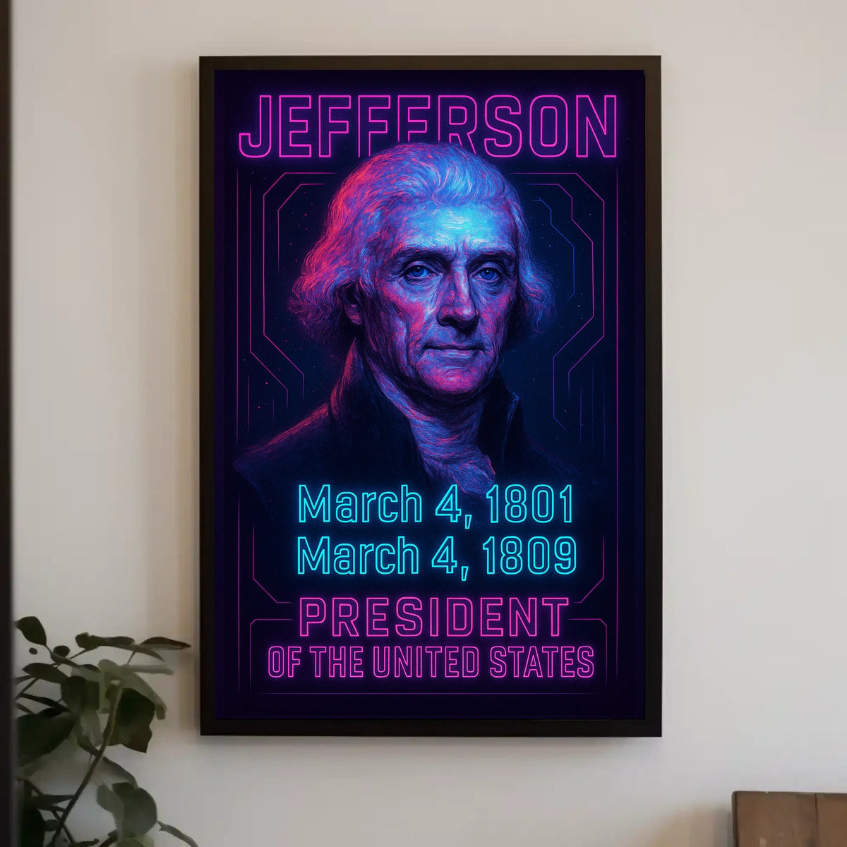 Thomas Jefferson 3Rd President Poster