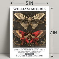 William Morris Exhibition: Detailed Artistic Poster