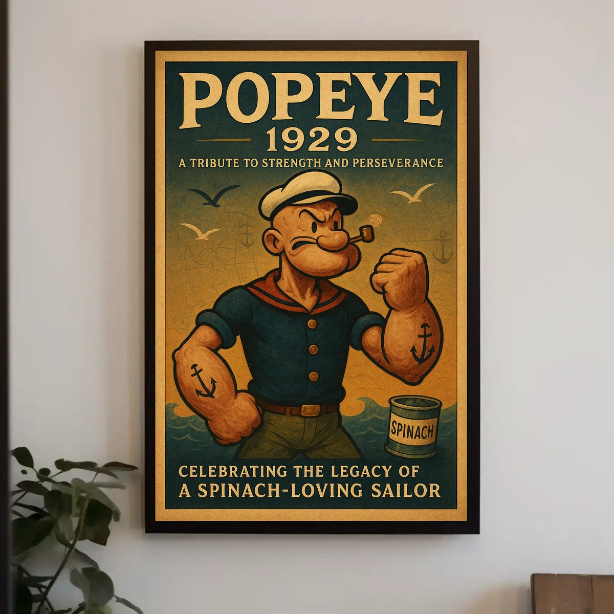 Popeye 1929 Art Poster POP-154