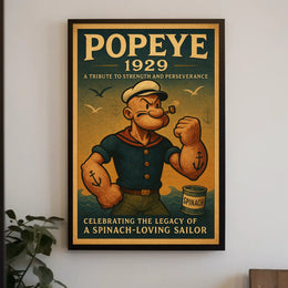 Popeye 1929 Art Poster POP-154