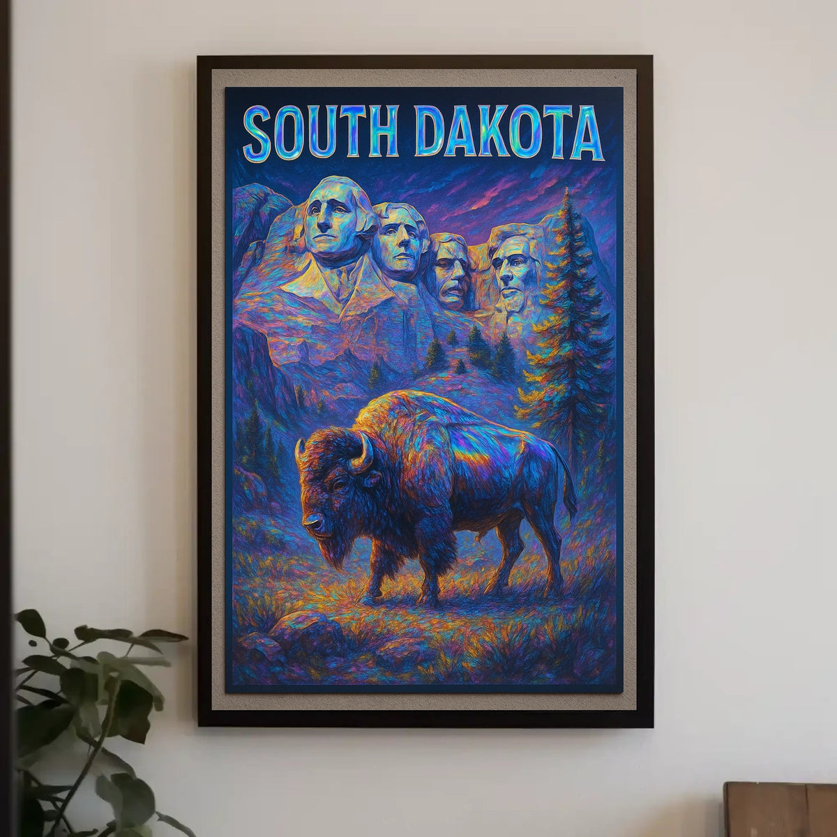 South Dakota Majestic Landscapes Poster